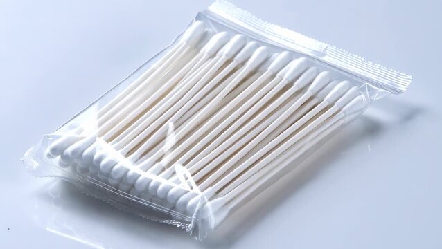 Pack of Cotton Swabs for Hygiene and Personal Care