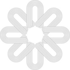 Modern geometric design with abstract shapes and vibrant colors / Diseño geométrico moderno con formas abstractas y colores vibrantes / Modernes geometrisches Design mit abstrakten Formen und lebendig