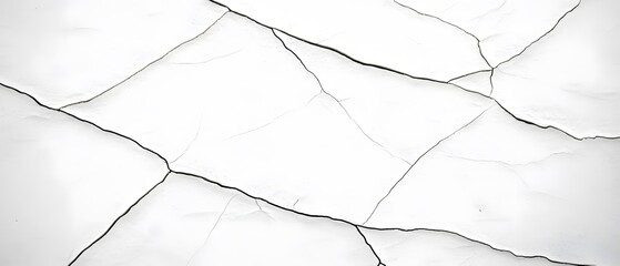 White cracked surface abstract design, dry texture and pattern background 