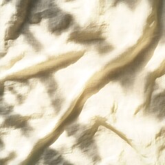 Cream Linen Fabric Texture Background Draped Soft Light