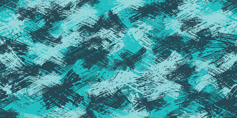 Camouflage background. Seamless pattern.Vector. 迷彩パターン テクスチャ 背景素材