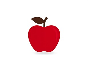 Obraz premium Red apple graphic