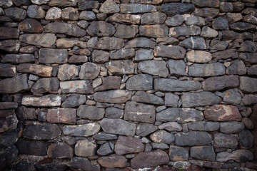 Obraz premium Stone wall texture background. Old stone wall texture.