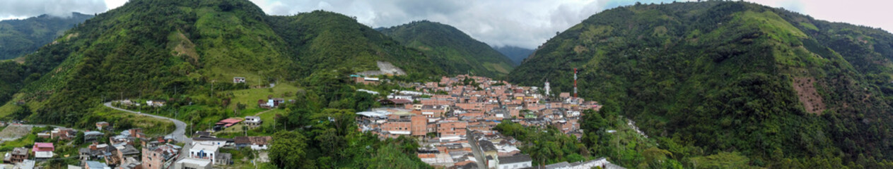 San Andres de Cuerquia, Antioquia, Colombia. August 31, 2025. Municipality located in the northern...