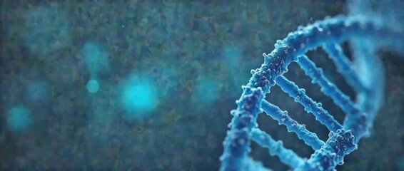 Biotechnology background featuring DNA strands microscopes and molecular structures symbolizing technology growth and success. concept as Biotechnology background featuring DNA strands microscopes and - Powered by Adobe