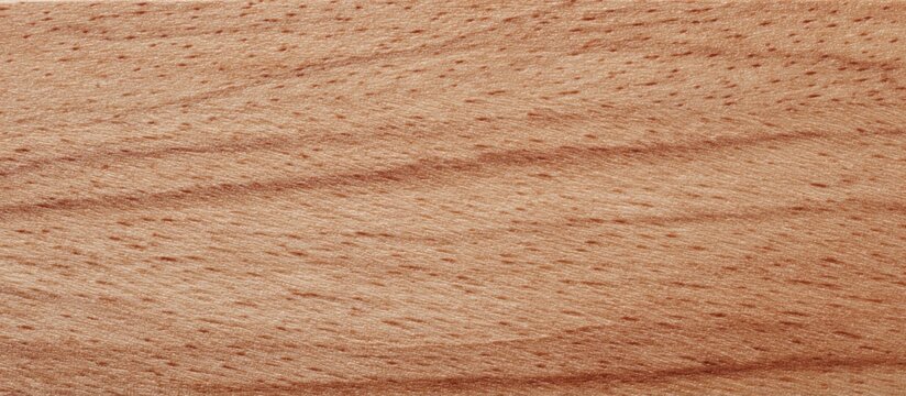 Close-up of natural wood grain, showing light brown color with darker streaks and tiny specks