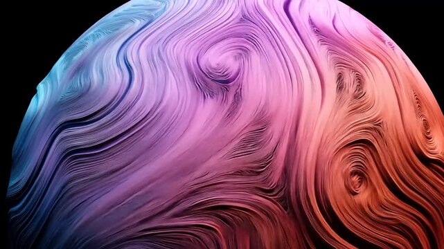 Abstract planet texture