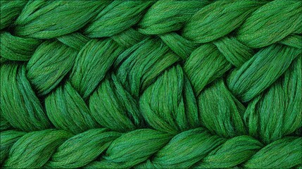 Intricate Green Leaf Pattern Background