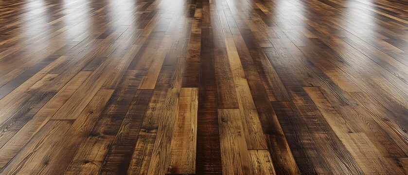 Dark Brown Wood Floor Texture Seamless Pattern Background