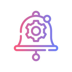 System Line Gradient Vector Icon For Ui/Ux, Web & App Design