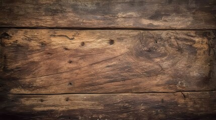 Wood Texture | Distressed Dark Brown Wooden Planks with Weathered Texture and Grain Detail Ideal for Backgrounds