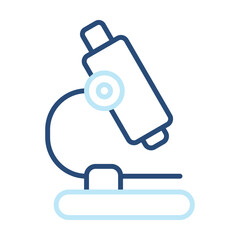Laboratory Icon Color Outline Style. Vector Illustration Design