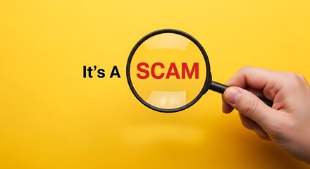 Examine the signs and identify this type of fraudulent activity