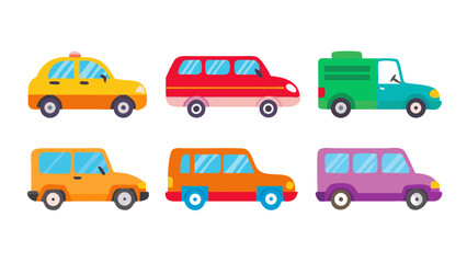 set of cars