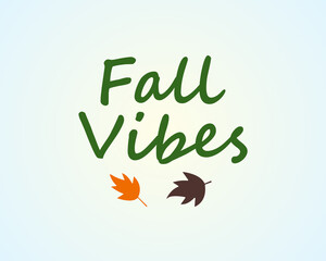 fall vibes autumn seasonal greeting background