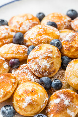 Homemade Danish Poefferjes Mini Pancakes