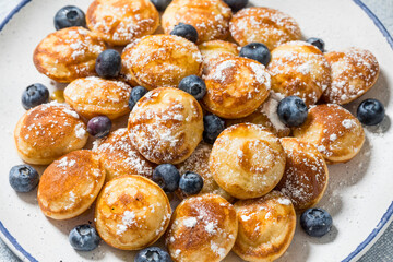 Homemade Danish Poefferjes Mini Pancakes