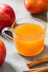 Festive Warm Hot Apple Cider