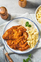 Homemade German Chicken Weiner Schnitzel