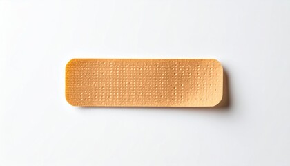 Adhesive bandage offering protection and healing for minor cuts and scrapes, promoting wellness and care with a simple, effective solution