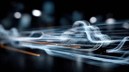 Abstract Cloud Computing Network: Data Streams and Information Transfer for Secure Global Connectivity