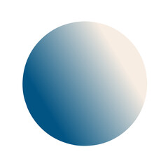 Two Color gradient sphere png