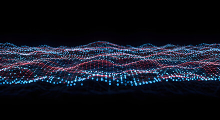 Abstract network background showing data structure