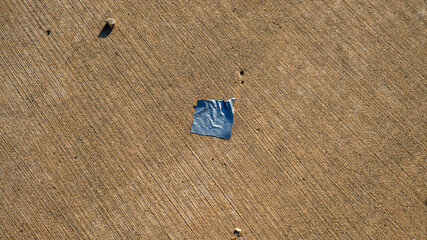 Piece of Duct Tape on Sidewalk Surface © Setris