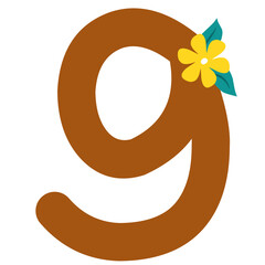 Brown Numeric nine
