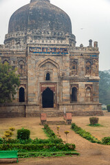 Shisha Gumbad Monument, Lodi Gardens, Delhi, India, 31 Jan 2025