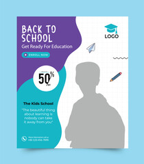 Back to School Promotion Flyer