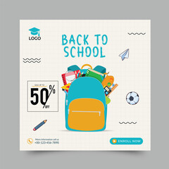 Back to School Sale Promotion