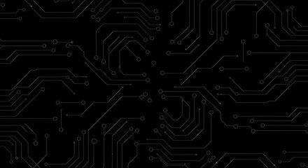Dark background depicts a computer circuit board