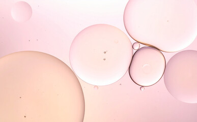 透明な水のピンクの背景テクスチャ