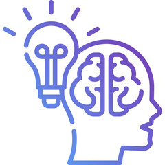 Smart Gradient Line Icon