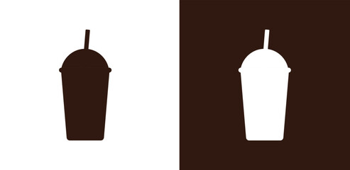 cup drink boba sillhouette