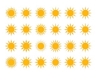 Collection of Sunny Icons.