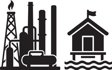 Dynamic automotive power machine illustration with vibrant colors isolated on white background