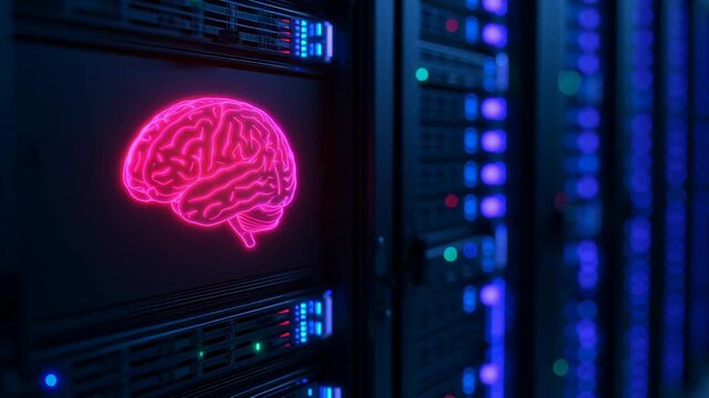 Artificial intelligence integration in server infrastructure highlights efforts to enhance data security and address modern technology challenges.