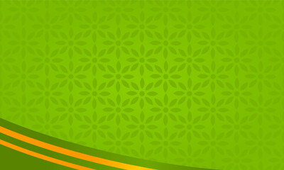 Modern luxury aesthetic abstract green background with glowing frame and elegant curved stripes