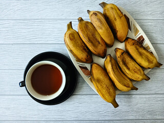 steamed banana from Indonesia