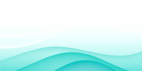 Abstract blue wave design with flowing water curves and light motion lines for a vibrant summer background pattern