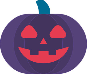 Halloween pumpkin jack o lantern illustration