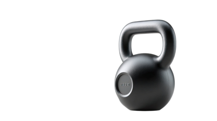 adjustable kettlebell isolated on white background