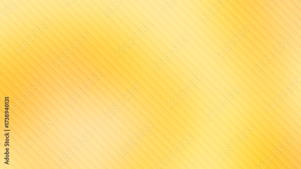 Wall mural soft yellow gradient abstract background animation with striped texture