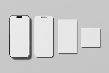 Social Media Post Blank Mockup