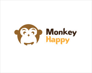 happy monkey logo designs for happy logo