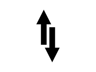 up down arrow symbol