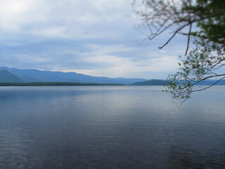 Lake Kussharo, Hokkaido, Japan - Diorama Effect
