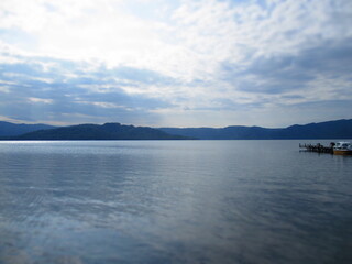 Lake Kussharo, Hokkaido, Japan - Diorama Effect